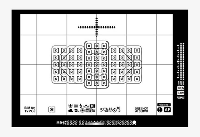 Canon EOS 5D Mark IV Intelligent Viewfinder II