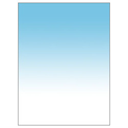 Фон пластиковый Colorama COGRAD316 1.1x1.7м градиентный White/Aqua