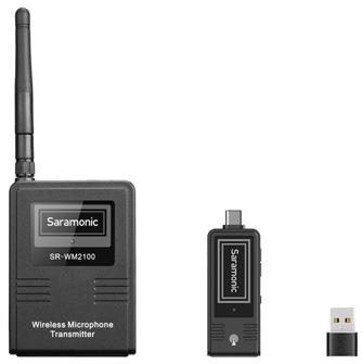 Микрофон Saramonic SR-WM2100 U1, беспроводной, всенаправленный, USB Type-C/Type-A