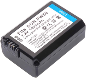 Аккумулятор Fujimi FBNP-FW50, для Sony A7/A7S/A7R/A7M2/A7RM2/A7SM2/6000/6300/6400/6500