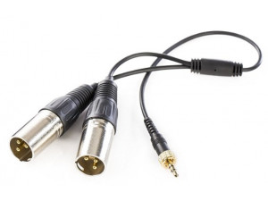 Кабель Saramonic SR-UM10-CC1, переходник 1 штекер 3,5 мм, 2 выхода XLR