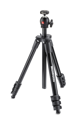 Штатив Manfrotto MKCOMPACTLT-BK COMPACT LIGHT (131см/1.5кг/921г)