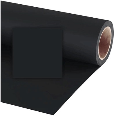 Фон бумажный Raylab 009 1.35х10м Black Черный