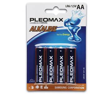 Батарейка Pleomax LR6 AA 4шт в блистере