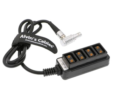 Кабель разветвитель Alvin's Cables Lemo 2 Pin на 4 порта D-TAP 40см