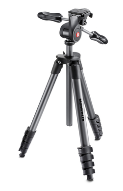 Штатив Manfrotto MKCOMPACTADV-BK (167см/3кг/1400г)