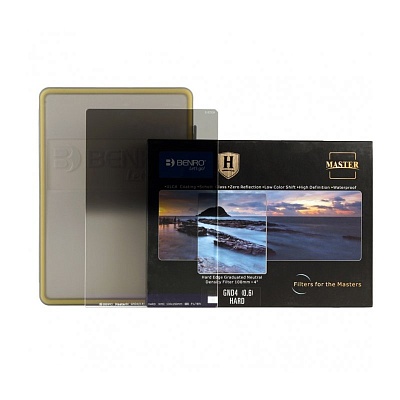 Светофильтр Benro Master Harden Series GND4 (0.6) Hard-edged graduated 100x150, Градиентный