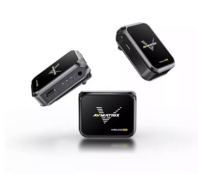 Микрофон AVMATRIX WM12 SINGLE (TX+RX) беспроводной всенаправленный 3.5mm