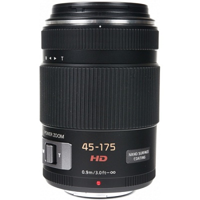 Объектив Panasonic Lumix G X Vario PZ 45-175mm f/4.0-5.6 ASPH OIS (H-PS45175E-K) Black Micro 4/3