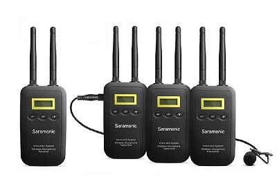 Микрофон Saramonic VmicLink5 RX+TX+TX+TX, беспроводной, всенаправленный, 3.5mm