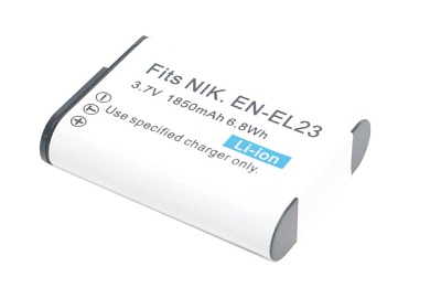 Аккумулятор Fujimi EN-EL23, для Nikon S810c/P600/P610/B700/P900