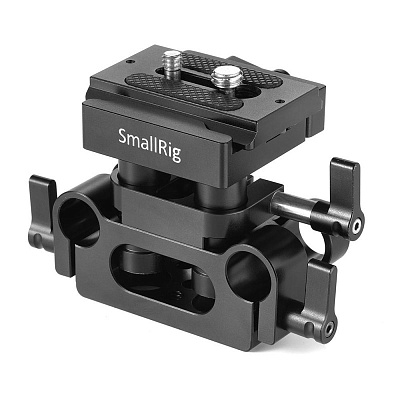 Крепление SmallRig DBC2272 Universal 15mm Rail Support System Baseplate