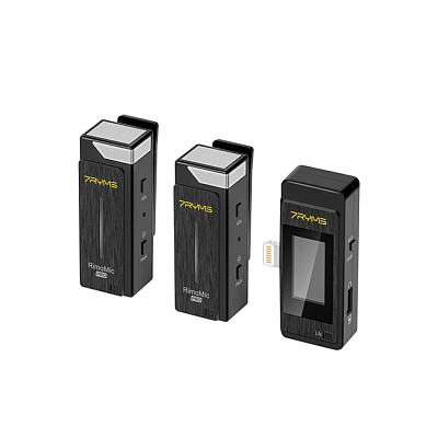 Микрофон 7Ryms RimoMic Pro LN Black беспроводной всенаправленный