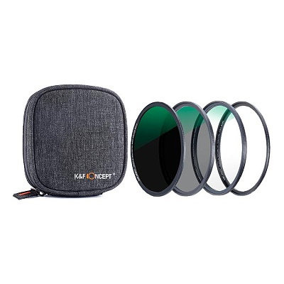 Комплект светофильтров  K&F Concept 82mm magnetic MCUV+CPL+ND1000