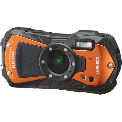 Фотоаппарат Ricoh WG-80 Orange (16/5x/FullHD)