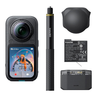 Панорамная экшн-камера Insta360 X6 Essential Bundle