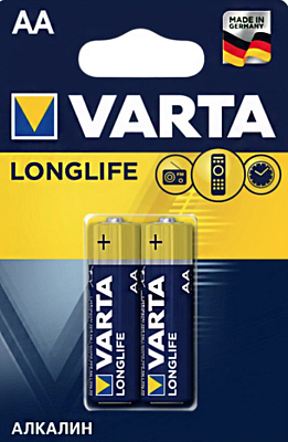 Батарейка Varta Longlife 4106 АА 2шт в блистере
