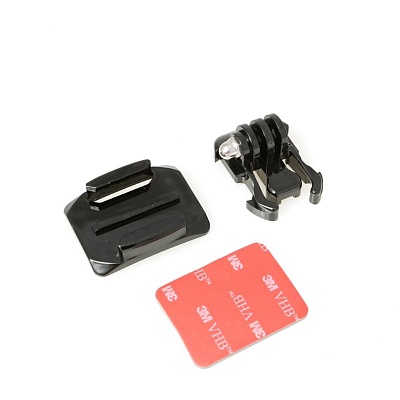 Крепление Fujimi GP BRK-003, с зажимом и клейкой лентой, для камер GoPro 