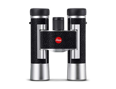 Бинокль Leica ULTRAVID 10x25 Leathered, Silver