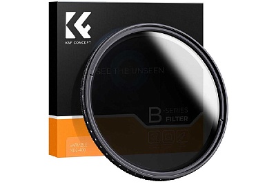 Светофильтр K&F Concept B-Series Variable ND2-400 82mm нейтральный