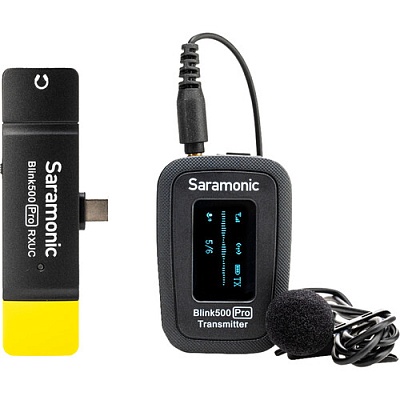 Микрофон Saramonic Blink500 Pro B5 беспроводной всенаправленный USB Type-C