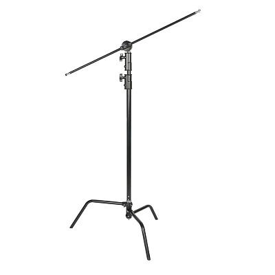 Стойка студийная GreenBean C-Stand 325/11 BR (3250мм), с перекладиной