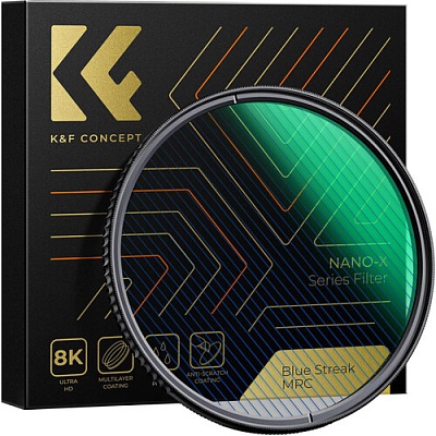 Светофильтр K&F Concept Nano-X Blue Streak 52mm лучевой
