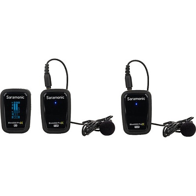 Микрофон Saramonic Blink500 ProX B2R (TX+TX+RX) беспроводной всенаправленный 3.5mm
