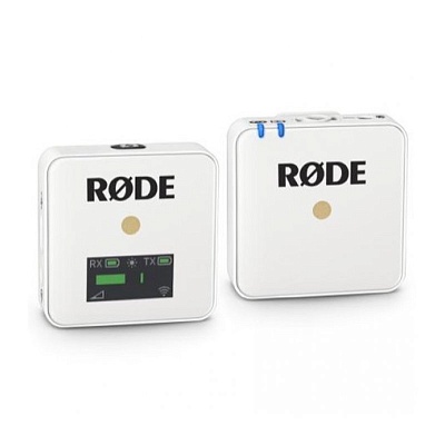 Микрофон Rode Wireless GO white, беспроводной, всенаправленный, 3.5mm