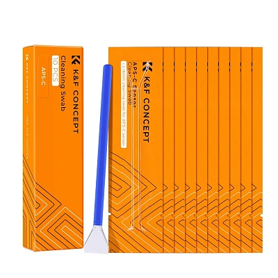 Набор для чистки матриц K&F Concept 16mm APS-C Sensor Cleaning Swab Kit SKU.1697 (швабры 10шт)