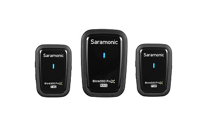 Микрофон Saramonic Blink500 ProX Q20 (TX+TX+RX), беспроводной, всенаправленный, 3.5mm