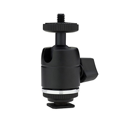Штативная головка Kupo KS-CB03 Mini Ball Head W/ Hot Shoe Adapter (1кг/120гр)