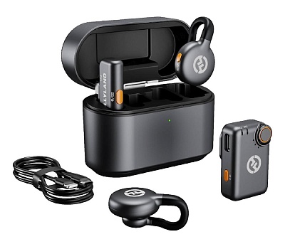 Микрофон Hollyland Lark M2S Combo беспроводной 3.5mm/USB-C/Lightning