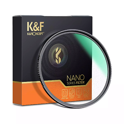 Светофильтр K&F Concept Nano-X Black Mist 1/4 82mm смягчающий