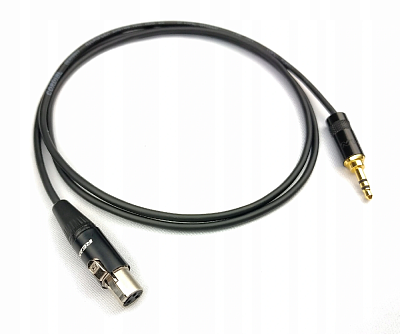 Кабель GS-PRO MiniJackSt-MiniXLR3M 0,25м GS-PRO  