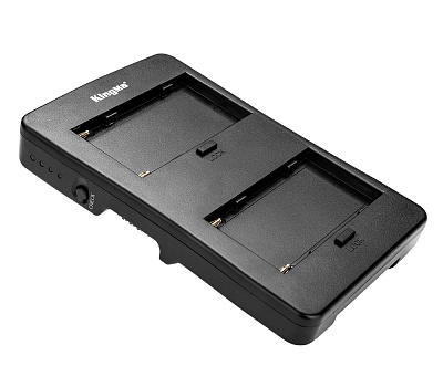 Адаптер питания Kingma F2-BP с V-Mount на 2 x NP-F аккумулятора