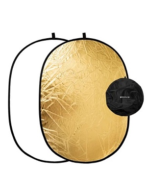 Отражатель Raylab RF-09 2в1 золото/белый 110x150см