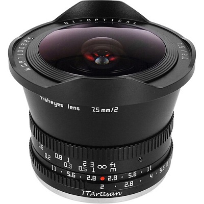 Объектив TTartisan 7.5mm f/2 Fisheye Nikon Z