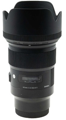 Объектив комиссионный Sigma 50mm f/1.4 DG Art Sony E (б/у, гарантия 14 дней, S/N 54349374)
