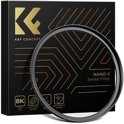 Переходное кольцо K&F Concept для светофильтра 52-67mm