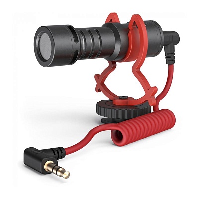 Микрофон Simorr 3452 Wave S1 Lite, накамерный, направленный, 3.5mm