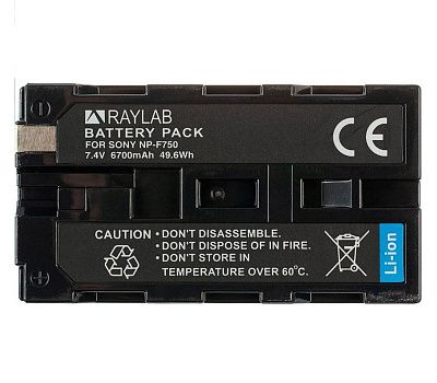 Аккумулятор Raylab RL-F750 (6700mAh)