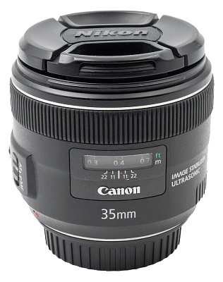 Объектив комиссионный Canon EF 35mm f/2 IS USM (б/у, гарантия 14 дней, S/N 6340001175)
