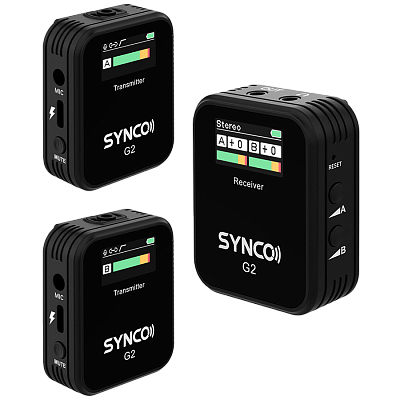 Микрофон Synco G2(A2), беспроводной, всенаправленный, 3.5mm