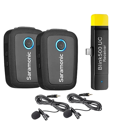 Микрофон Saramonic Blink500 B6, беспроводной, всенаправленный, USB Type-C