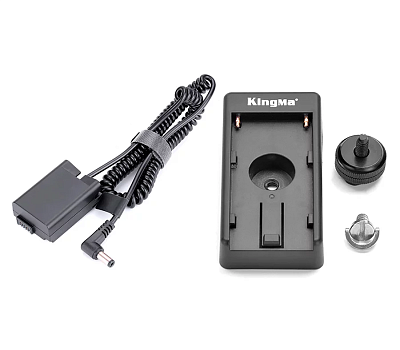 Адаптер питания (каплер) Kingma DR-ENEL25-P Kit + площадка BM-F980D для батарей NP-F