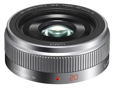 Объектив Panasonic Lumix G 20mm f/1.7 II ASPH (H-H020AE-S) Silver Micro 4/3