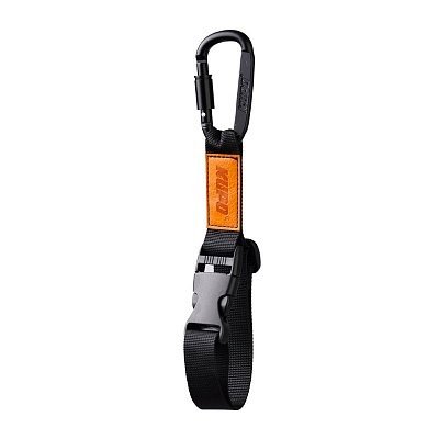 Ремень для аксессуаров Kupo GT-2540BN Gaffers Tape Holder Nylon Strap With Spring Hook & Brown Label
