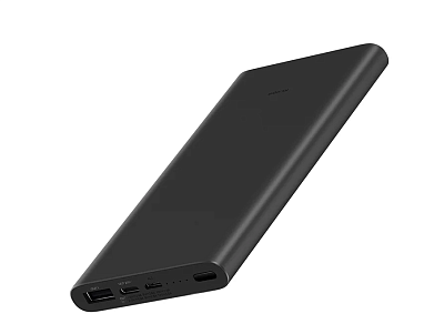 Портативный аккумулятор Xiaomi Mi Power Bank 3 10000mAh Black