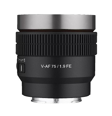 Объектив Samyang V-AF 75mm T1.9 Sony FE, автофокусный